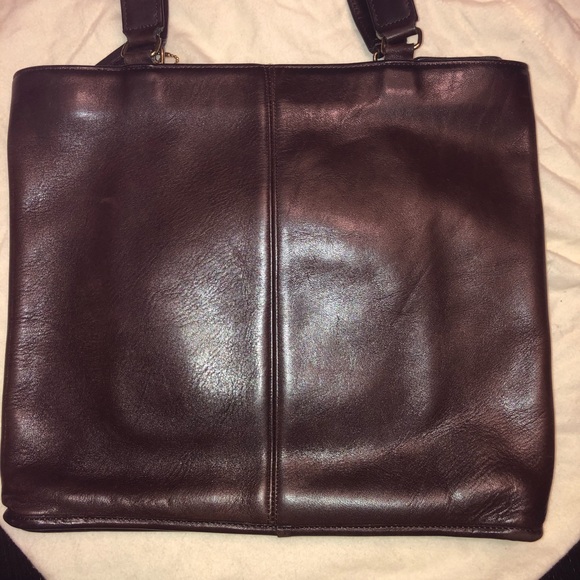 VINTAGE COACH - Tote with Bonnie Cashin watermelon shaped Kiss-Lock closure - Picture 5 of 9